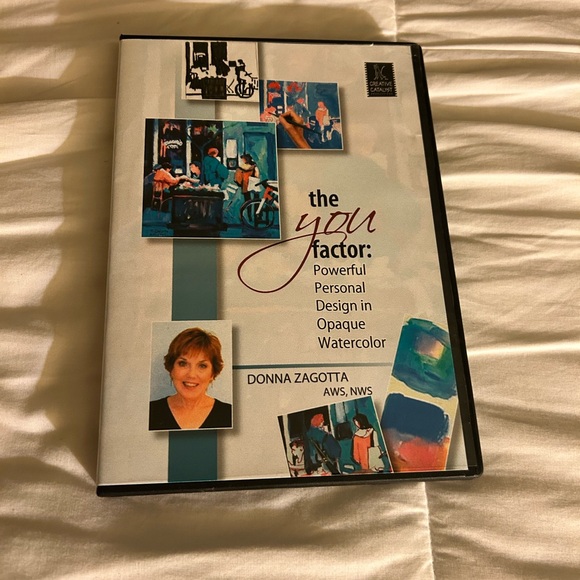 Creative Catalyst You Factor 2-DVD Set Donna Zagotta Watercolor